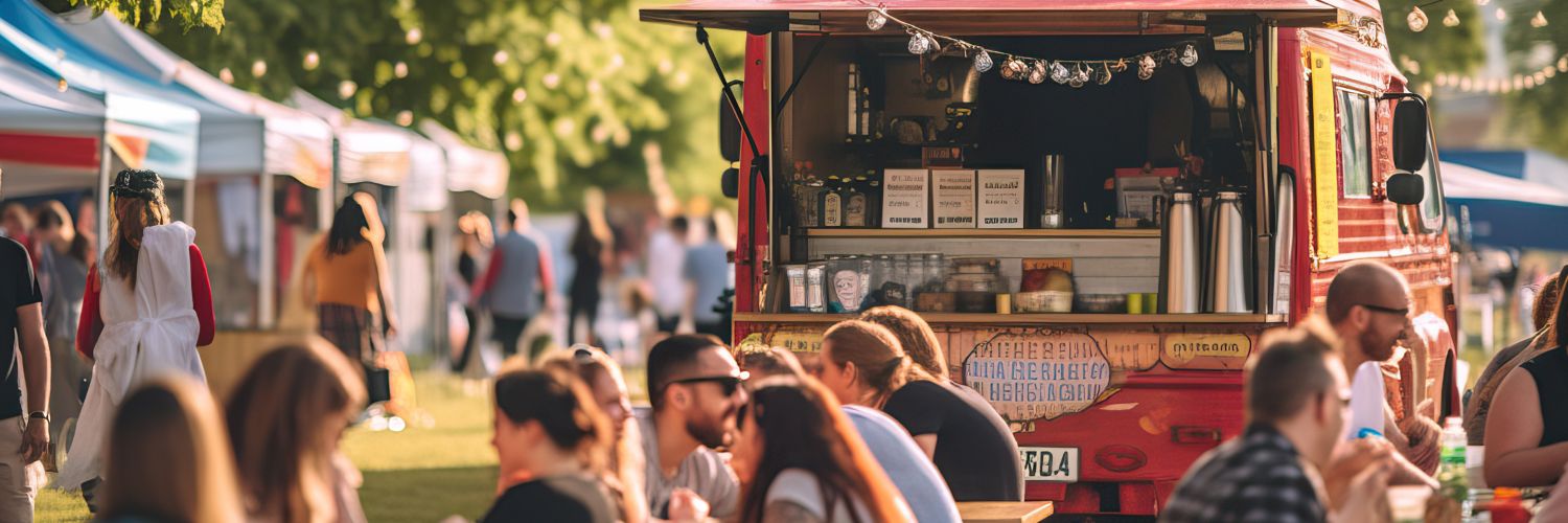 Smaakvolle Foodtrucks Veroveren het Festivalterrein